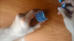 Геометрический квадрат 3D оригами. Урок 77.