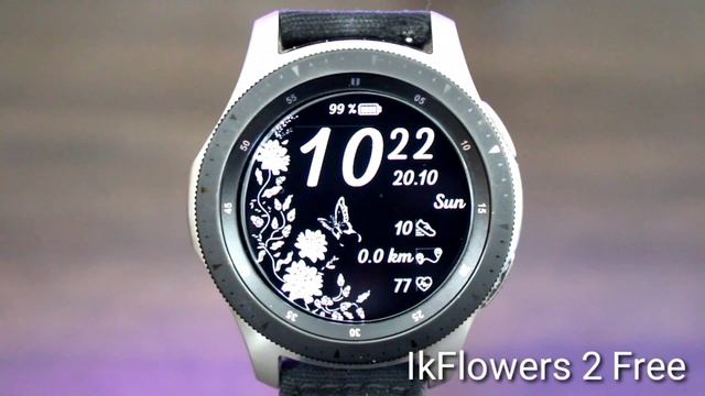 Top Free Galaxy Watch/Galaxy Watch Active 2 Fitness Watch Face смотреть онлайн