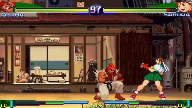 [MUGEN GAME] Hyper Street Fighter Zero by Ehnyd (NEW UPDATE 1.1 RELEASE) - Akuma (Gouki) Playthroug смотреть онлайн