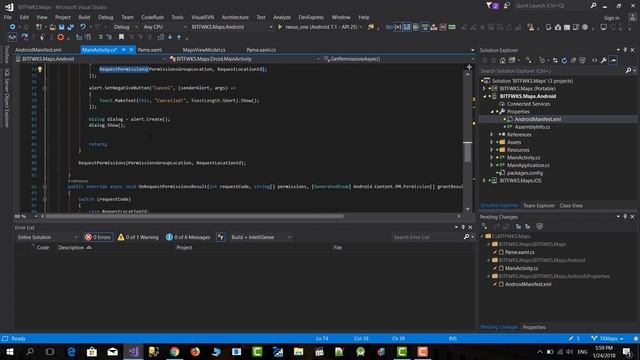 Xamarin Android Request Runtime Permissions (January 2018) смотреть онлайн