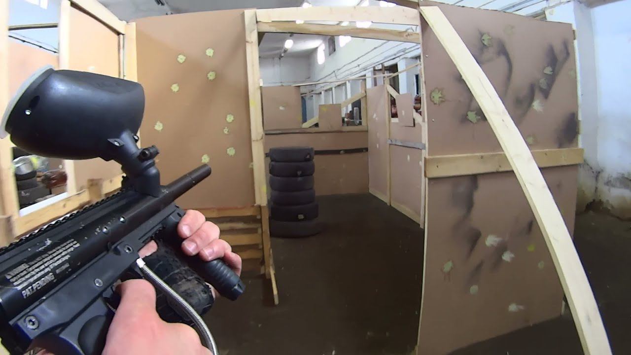 Пейнтбол от первого лица. 3х3. №1 / Paintball First Person