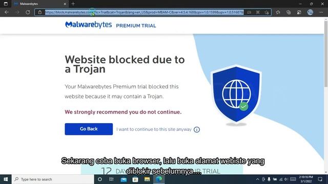 Website Blocked Due to a Trojan by Malwarebytes (SOLVED) смотреть онлайн