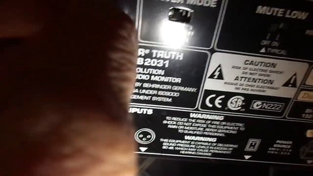 Behringer Truth B2031 High Resolution Active 2-Way Studio Monitor test 4 смотреть онлайн