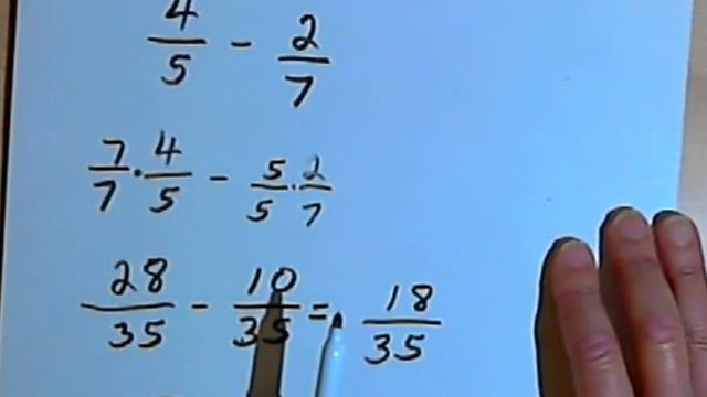 Adding Fractions with Different Denominators 127-3.14 смотреть онлайн