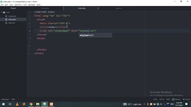 #1. PHP & MYSQL CRUD | STATIC files | explained in Kinyarwanda & English смотреть онлайн