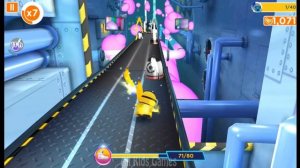 Despicable Me 2 - Minion Rush : Disco Minion With Upgraded Costume Collecting Sneakers !