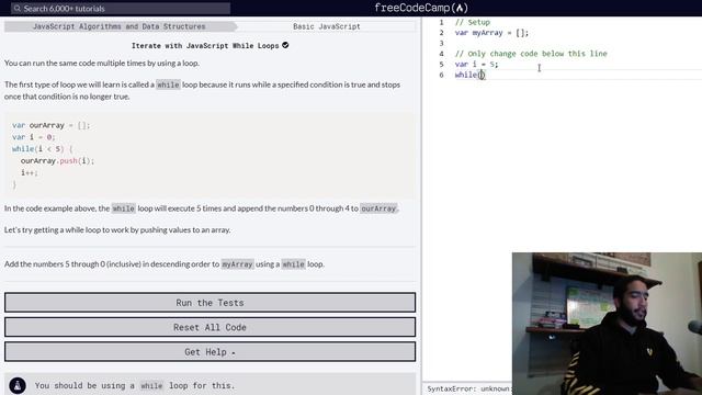 JavaScript While Loops смотреть онлайн