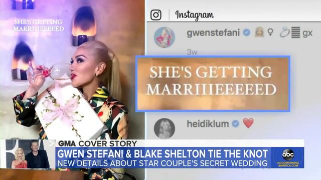 New details behind Gwen Stefani and Blake Shelton’s wedding | GMA смотреть онлайн