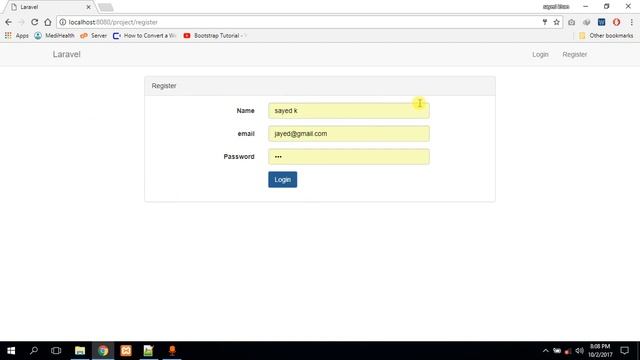 Laravel Registration with ajax bangla смотреть онлайн