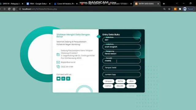 koneksikan input Form PHP to Database Phpmyadmin || 151911313007 UTS RAP смотреть онлайн