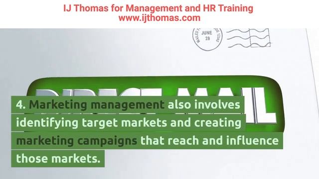 Marketing Management By Philip Kotler: 10 Point Summary By IJ Thomas, Corporate Trainer Ijthomas.co