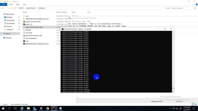 How To Install Oracle Database 19c, Oracle Apex 21.2 , JDK , ORDS , Tomcat And Counter 503 ERROR смотреть онлайн