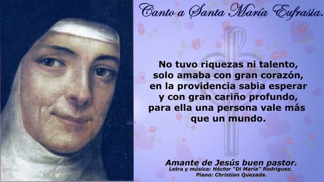 Héctor Dí María A Santa Eufrasia (amante De Jesús Buen Pastor)