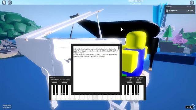 Canon in D roblox virtual piano | easy + sheets смотреть онлайн