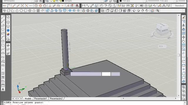 Autocad 2009: Dibujando en 3D смотреть онлайн