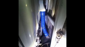 Ниссан атлас FD42. перенес воздушный фильтр за кабину