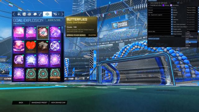 ALL *NEW* PAINTED ATOMIC BLIP BLACK MARKET GOAL EXPLOSION! (Rocket League Season 3 Update) смотреть онлайн