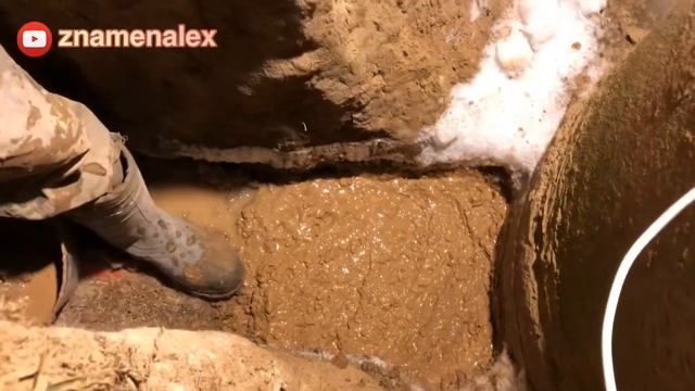 Ремонтируем гидроизоляцию входа в колодец. Водопровод своими руками.