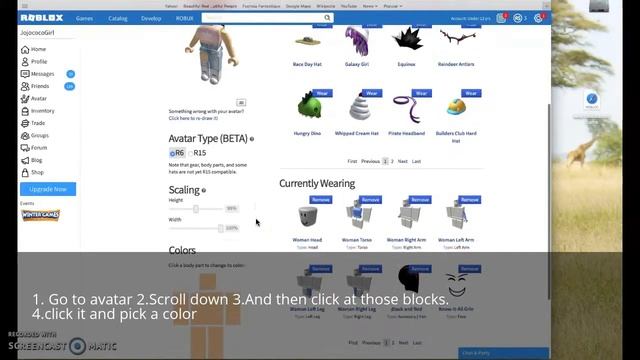 How to change Your skin tone Color on Roblox. смотреть онлайн