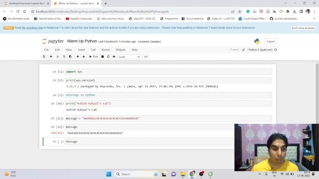 A Quick Warm Up To Python 3 | How to Define Strings | Upper | Lower | Concatenation смотреть онлайн