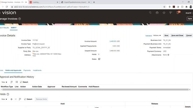 Oracle Fusion financials - AGIS & Chargeback смотреть онлайн
