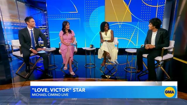 Star of hit TV show 'Love, Victor' talks final season with 'GMA' смотреть онлайн