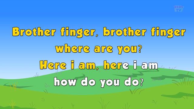 Karaoke Rhymes Finger Family Song Nursery Rhymes Cartoons For Children Kids Tv Videos смотреть онлайн