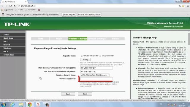 TL-WA701ND/TL-WA801ND/TL-WA901ND(Yeni) Repeater Mod