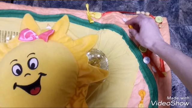 DIY Развивающий коврик для детей своими руками! смотреть онлайн