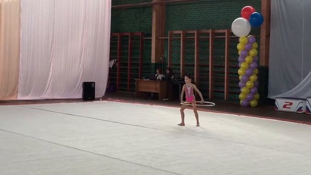 Мария Покацкая обруч Краснодар 05.11.2016