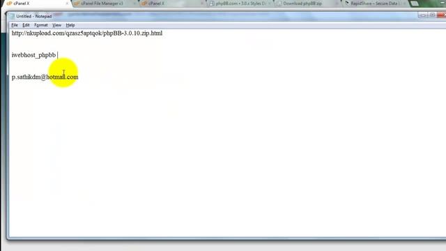 How To Install Phpbb Script On CPanel Tutorial by Sathya смотреть онлайн