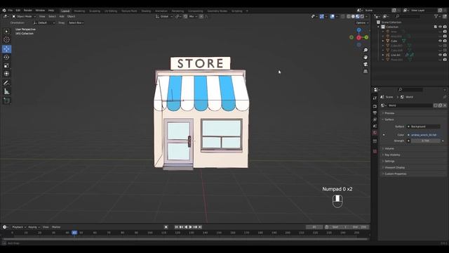 Blender Grease Pencil Line Art Modifier Tutorial смотреть онлайн