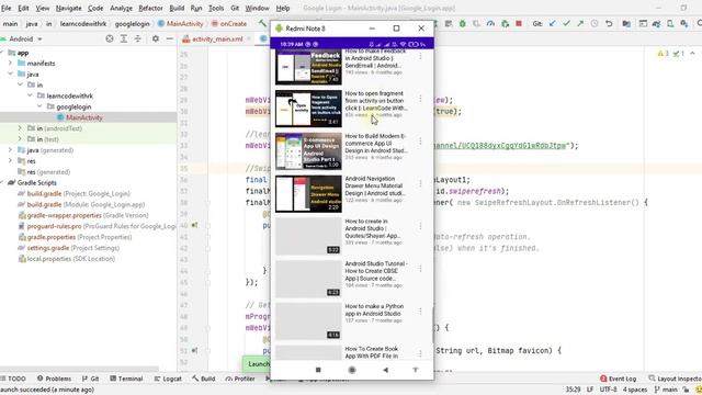 Implement WebView in Android Studio | Android Development || #learncodewithrk смотреть онлайн