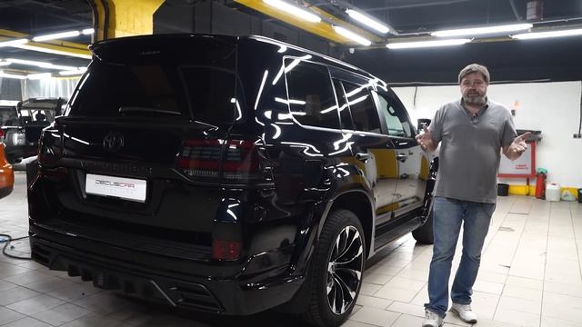 Land Cruiser 200 рестайлинг в WALD BLACK BISON смотреть онлайн
