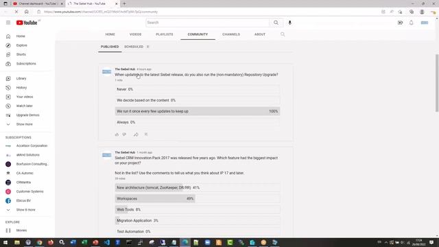 Siebel Friday 26 August 2022 - Update or Bust смотреть онлайн