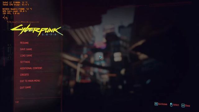Cyberpunk 1.5 on Alienware M18X R2 with Quadro P4000 смотреть онлайн
