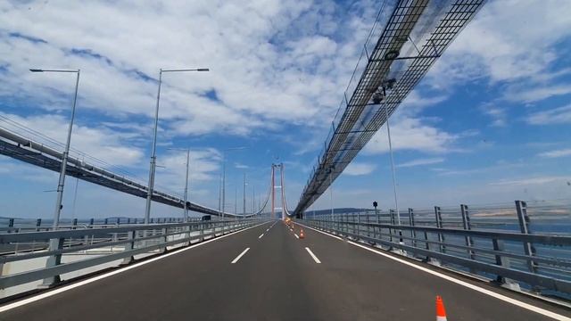 Чанаккале 1915-най-дългият висящ пътен мост в света(world's longest mid-span road suspension bridge смотреть онлайн
