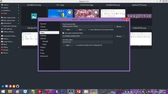 ShareX Screenshots Not Saving Problem | Set Screenshot Saving Folder Of Sharex смотреть онлайн