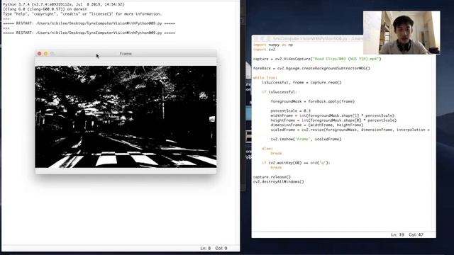 OpenCV with Python! Ep10. Background Subtraction! смотреть онлайн