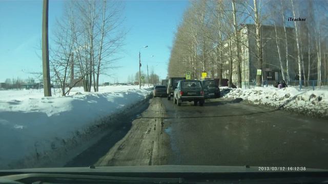 12.03.13 ул. Громова встречка смотреть онлайн