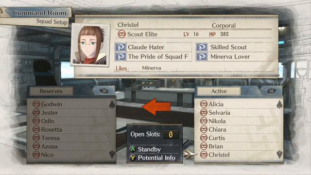 Valkyria Chronicles 4 All Playable Characters