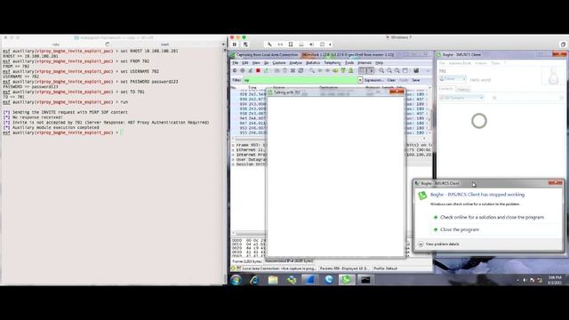 Boghe VoIP client - SIP Invite based PoC exploit (0 Day) смотреть онлайн