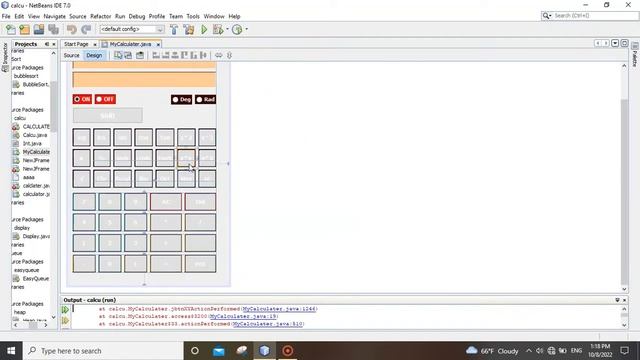 Scientific Calculator In Java Using NetBeans IDE | Java Programming смотреть онлайн