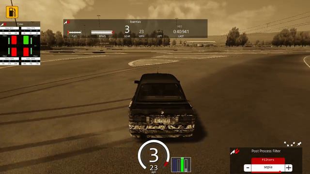 assetto corsa - driving force gt pro wheel drifting - bmw m3 E30 смотреть онлайн