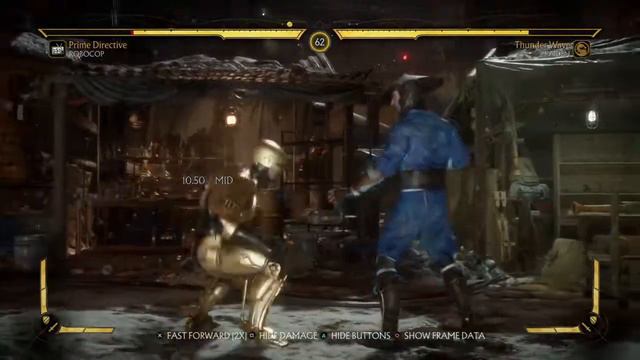 MK11 Robocop Vs Raiden (Fatality) смотреть онлайн