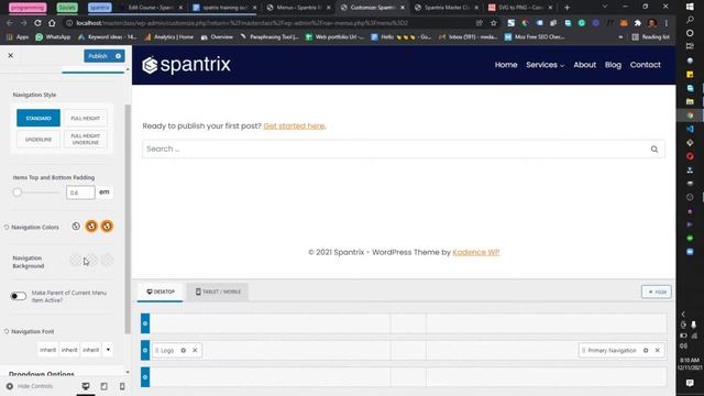 Creating a simple header on WordPress with Kadence смотреть онлайн