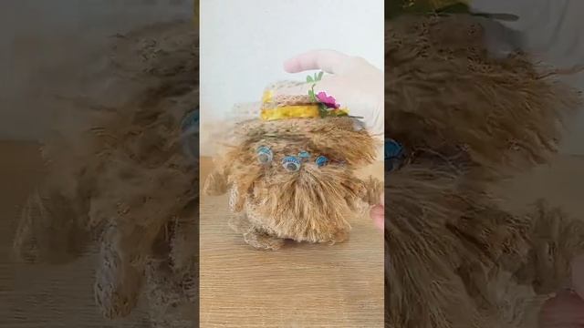 Домовёнок из пластиковой бутылки #diy #поделки #декор смотреть онлайн