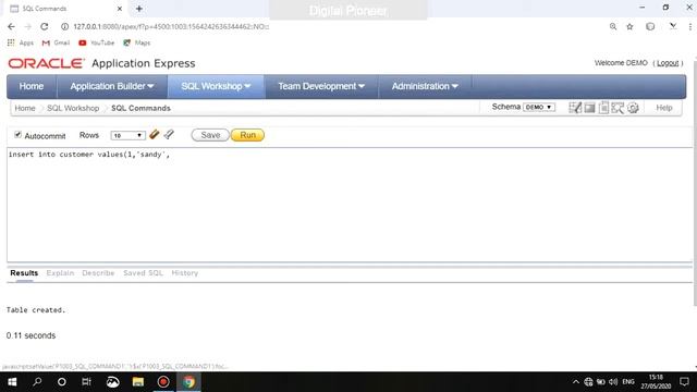 Subtraction of two row using select query смотреть онлайн