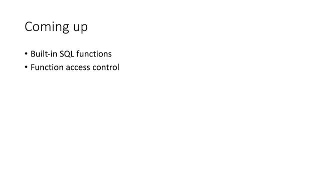 Presto SQL Functions - Facebook смотреть онлайн