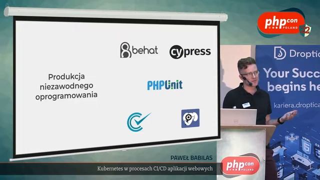 Paweł Babilas: Kubernetes w procesach CI/CD aplikacji webowych, czyli Time To Production @PHPcon 22 смотреть онлайн